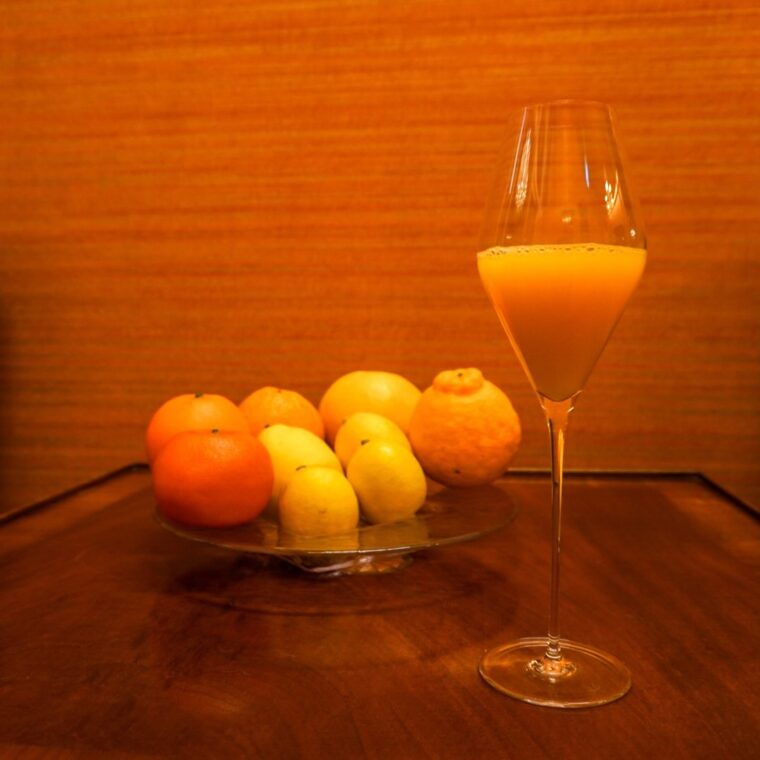 柑橘系のカクテル