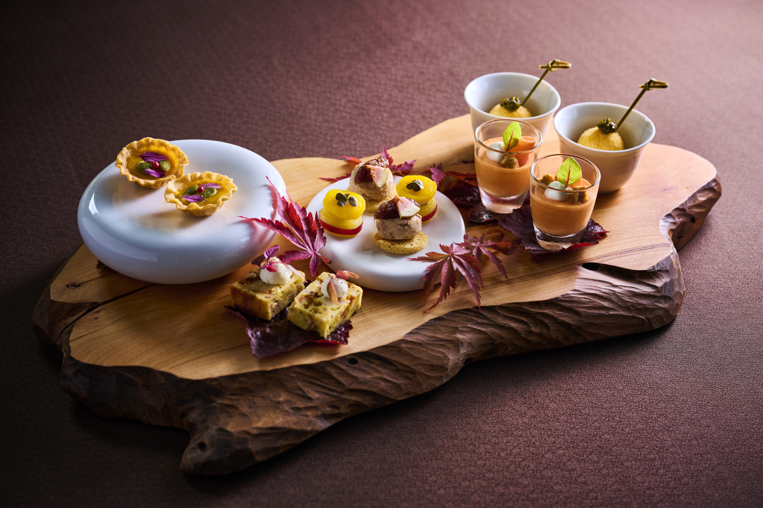 La Roseの秋の美食Special Course | オーベルジュ フレンチの森